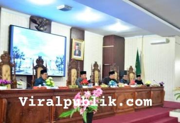 Paripurna DPRD Lebong, 6 Fraksi Sampaikan Pandangan Umum Terhadap Dua Raperda