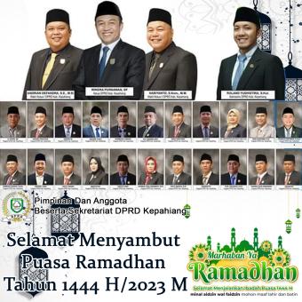 Ucapan DPRD Kepahiang Puasa Ramadhan 2023