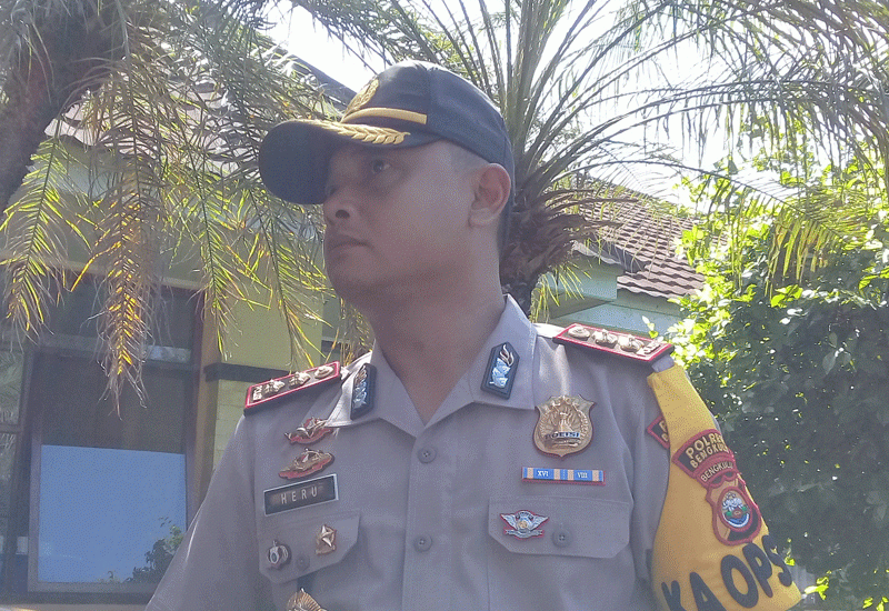 Kapolres Bengkulu, AKBP Prianggodo Heru Kunfrasetyo.