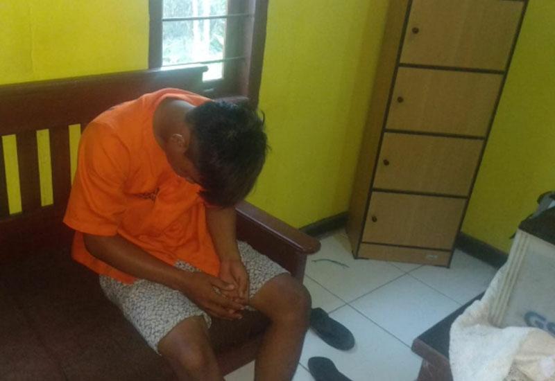 RP (20), warga Desa Selasih Kecamatan Kaur Selatan Kabupaten Kaur yang diduga pelaku residivis pecurian.