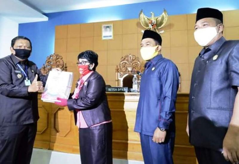Paripurna DPRD Bengkulu Utara, Bupati Sampaikan LKPJ APBD TA 2019