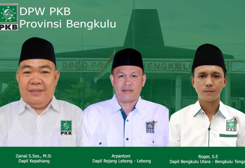 Tiga Kursi Angota DPRD Provinsi Bengkulu Akan Jadi Milik PKB Provinsi Bengkulu