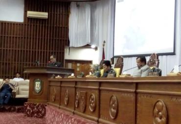 DPRD Provinsi Bengkulu kembali menggelar rapat paripurna