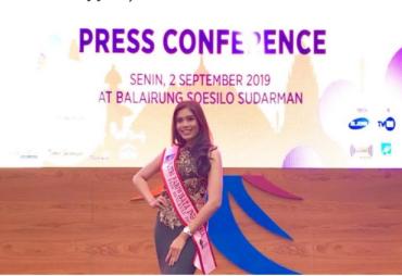 Bengkulu Kirim Rana Athiyyah Tenia Di Pemilihan Putri Pariwisata Indonesia 2019