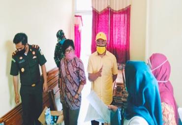 Ketua DPRD Bengkulu Utara Sidak Tempat Karantina Korban Covid-19