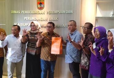 Kunker Ke DPPPA Musi Rawas Komisi I DPRD Kota Bengkulu Lakukan Studi Tiru 