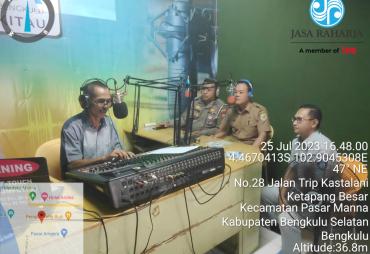Sat Lantas, Samsat dan Jasa Raharja Gelar Dialog Interaktif Bersama di Radio Artha 