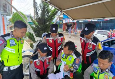 Siswa Latja SPN Polda Bengkulu di Polres Kepahiang Laksanakan Kegiatan Pembelajaran Fungsi Teknis Kepolisan