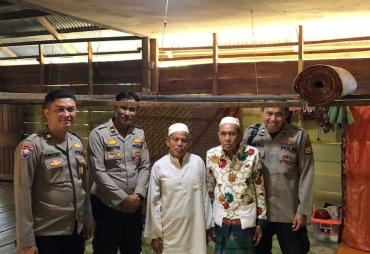 Kapolsek Pondok Suguh Bersama Personel, Monitoring dan Patroli Pengecekan Rumah Suluk Buya Tibrani 