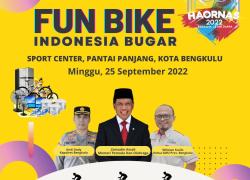 Fun Bike Haornas "Indonesia Bugar" 1500 Kupon Ludes!