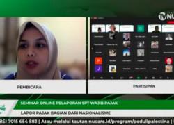 TV NU Siarkan Pelaporan SPT Wajib Pajak