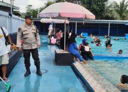 Polsek Padang Jaya Monitoring dan Pengamanan Objek Wisata di Wilayah Hukum 